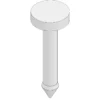 IC Tube Pins MC-0550WHITE for Secure Component Placement