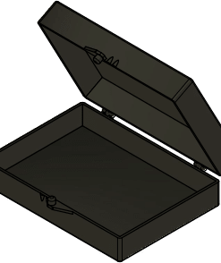 Secure ESD IC Component Box MC-848C providing reliable static protection for sensitive electronic components during transport and storage.