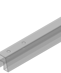 Antistatic IC Shipping Tube MC-300HAS securely housing integrated circuits to protect against static discharge during transit