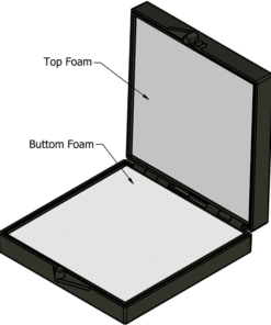 Complete ESD Protection Kit MC-1410 with customizable foam inserts for tailored ESD safety.