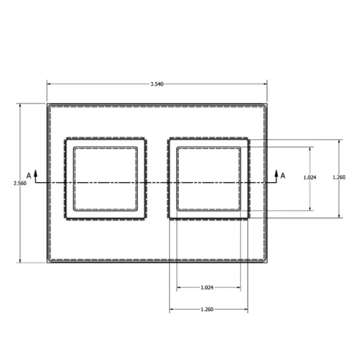 MC-76302 Conductive Tray Insert for 24mm x 24mm QFP - Image 2