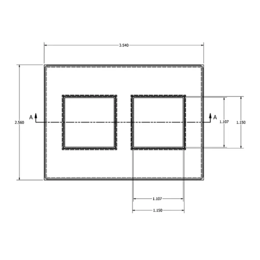 MC-76500 Conductive Tray Insert for 29mm x 29mm BGA – Durable and reusable ESD packaging solution. - Image 2