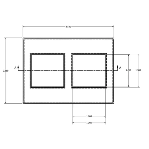 MC-76501 Conductive Tray Insert for 33mm x 33mm BGA - Image 2