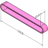 Antistatic Rubber Band MC-ASRB10 providing ESD protection for electronic components.