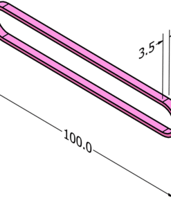 Antistatic Rubber Band MC-ASRB4 used for ESD protection in sensitive environments.