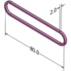 Reliable Antistatic Rubber Band MC-ASRB6 used for ESD protection in sensitive environments.