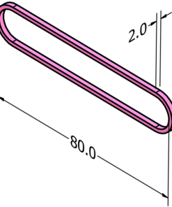 Reliable Antistatic Rubber Band MC-ASRB6 used for ESD protection in sensitive environments.