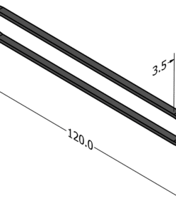 Conductive Rubber Band MC-CRB2 used for static protection in sensitive environments.