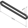 Conductive Rubber Band MC-CRB5 used for static protection in sensitive environments.