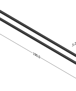 Conductive Rubber Band MC-CRB9 used for static protection in sensitive environments.