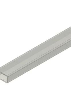 Antistatic Shipping Tube MC-20PLCC95 for 20 lead PLCC devices, offering ESD protection and secure transport.