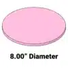 Soft Wafer Cushion MC-8AFD – 8-inch diameter 0.25-inch thick foam cushion for wafer systems