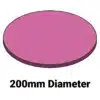 Firm Wafer Cushion MC-200AFDF – 200mm Diameter x 6.35mm Thick Foam Cushion for Wafer Systems