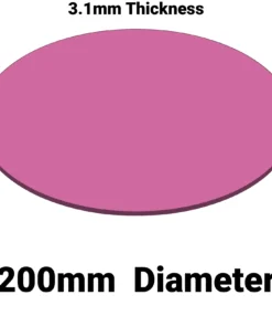 Firm Wafer Cushion MC-200AFDF-1/8 – 200mm Diameter x 3.1mm Thick Foam Cushion for Wafer Systems