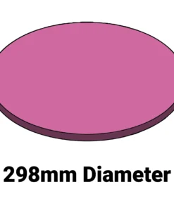 Firm Wafer Cushion MC-298AFDF-1/4 – 298mm Diameter x 6.35mm Thick Foam Cushion for Wafer Systems