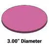 Firm Wafer Cushion MC-3AFDF – 3” Diameter x 0.25” Thick Foam Cushion for Wafer Systems