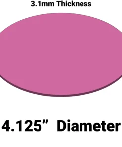 Firm Wafer Cushion MC-418AFDF-1/8 – 4.125” Diameter x 0.125” Thick Foam Cushion for Wafer Systems