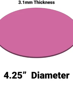 Firm Wafer Cushion MC-4AFDF-1/8 – 4.25” Diameter x 0.125” Thick Foam Cushion for Wafer Systems