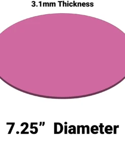 Firm Wafer Cushion MC-725AFDF-1/8 – 7.25” Diameter x 0.125” Thick Foam Cushion for Wafer Systems