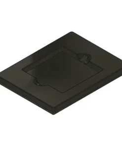 MC-76216 Conductive Tray Insert for CCGA Carrier – Durable and reusable ESD packaging solution.