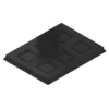 MC-76232 Conductive Tray Insert for 20mm x 20mm TQFP – Durable and reusable ESD packaging solution.
