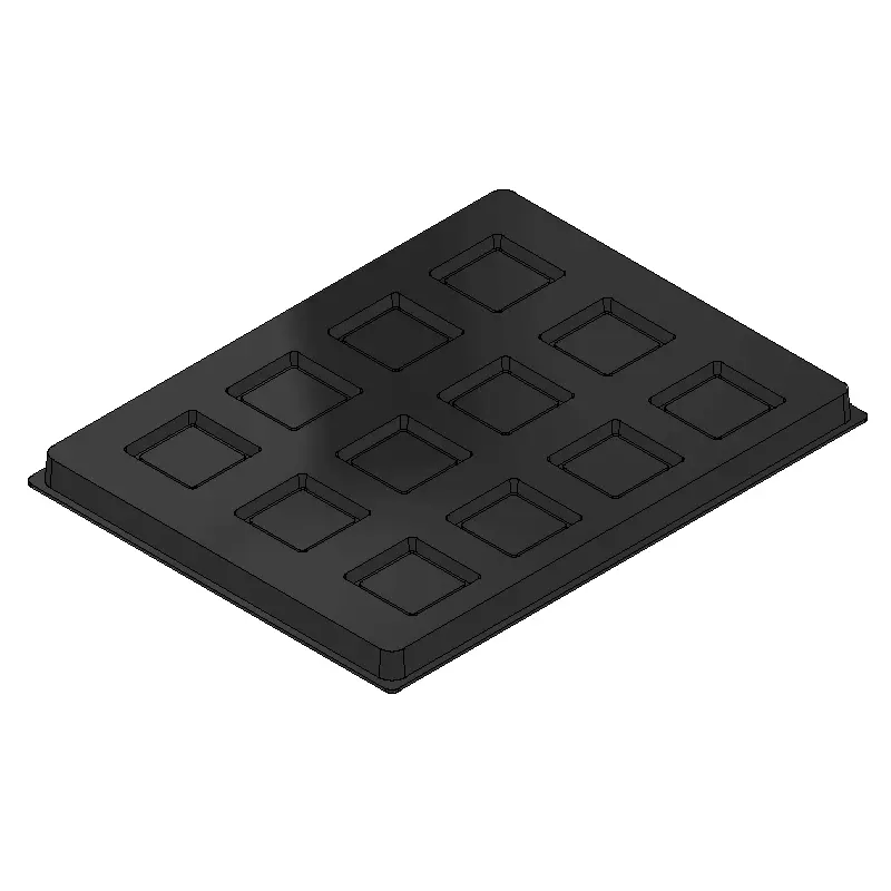 Protect your device withMC-76313 Conductive Tray Insert for 14mm x 14mm PQFP. Durable, reusable, and enhances packaging efficiency.