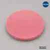 298 MM Soft Wafer Cushion Foam Disc manufactured from pink open-cell antistatic foam for semiconductor wafer packaging